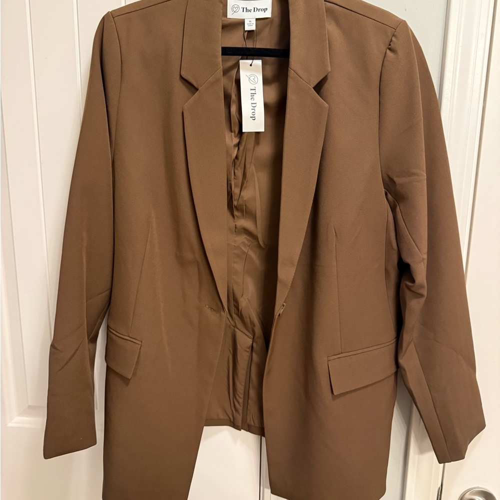 The Drop Women's Tan Blazer